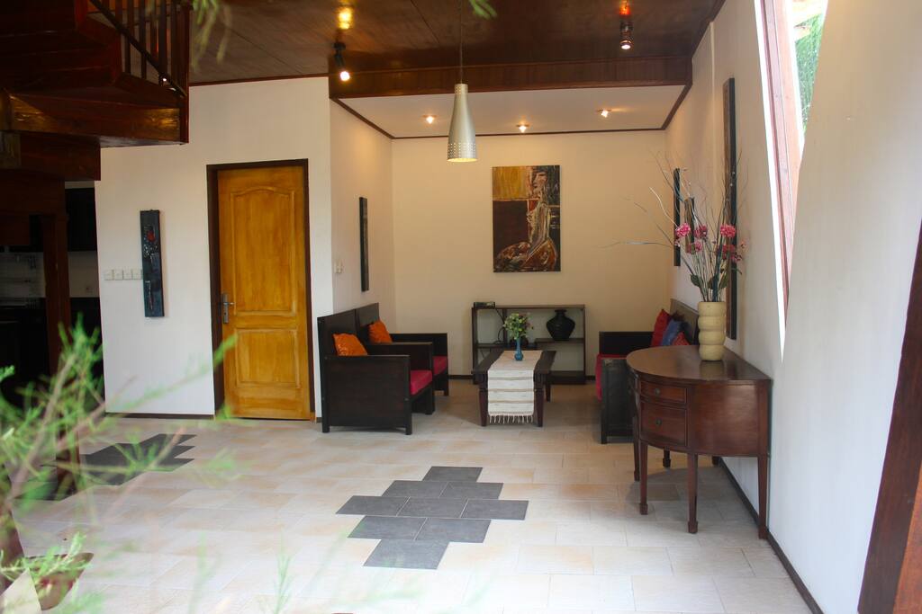 Open living room