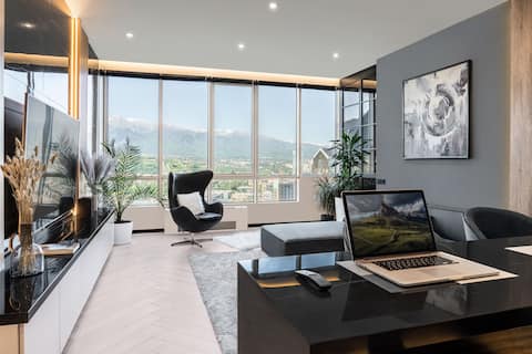 BREATHTAKING! The best mountain view in Almaty!