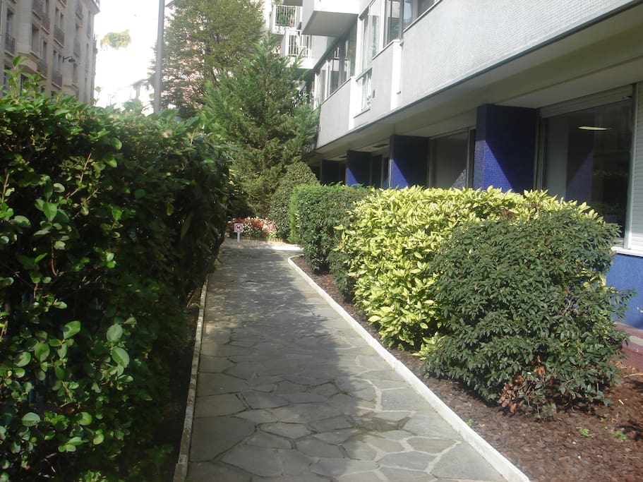 Entrée de l'immeuble