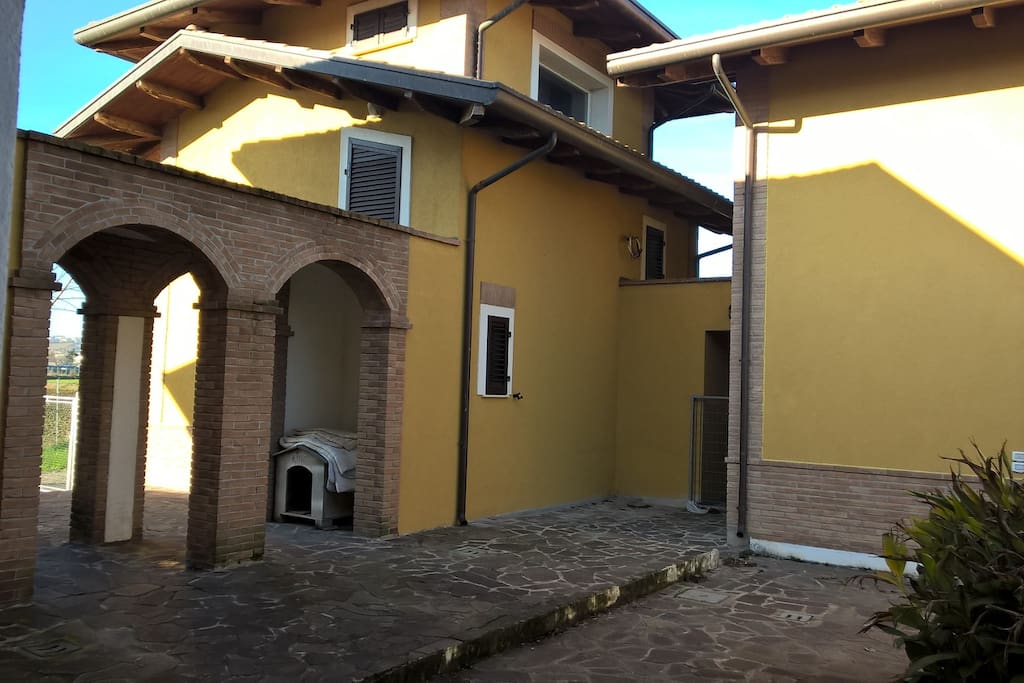 Patio lato ovest