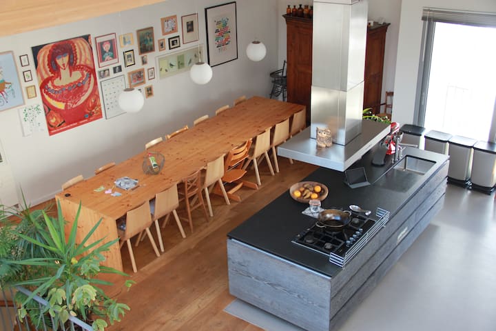 Charming and very spacious house with quiet garden