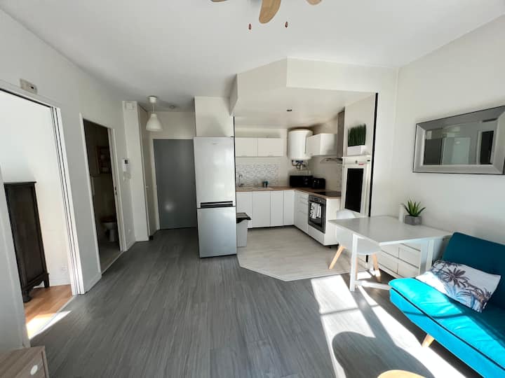 Le Robinsonnais, 2 rooms close to all amenities