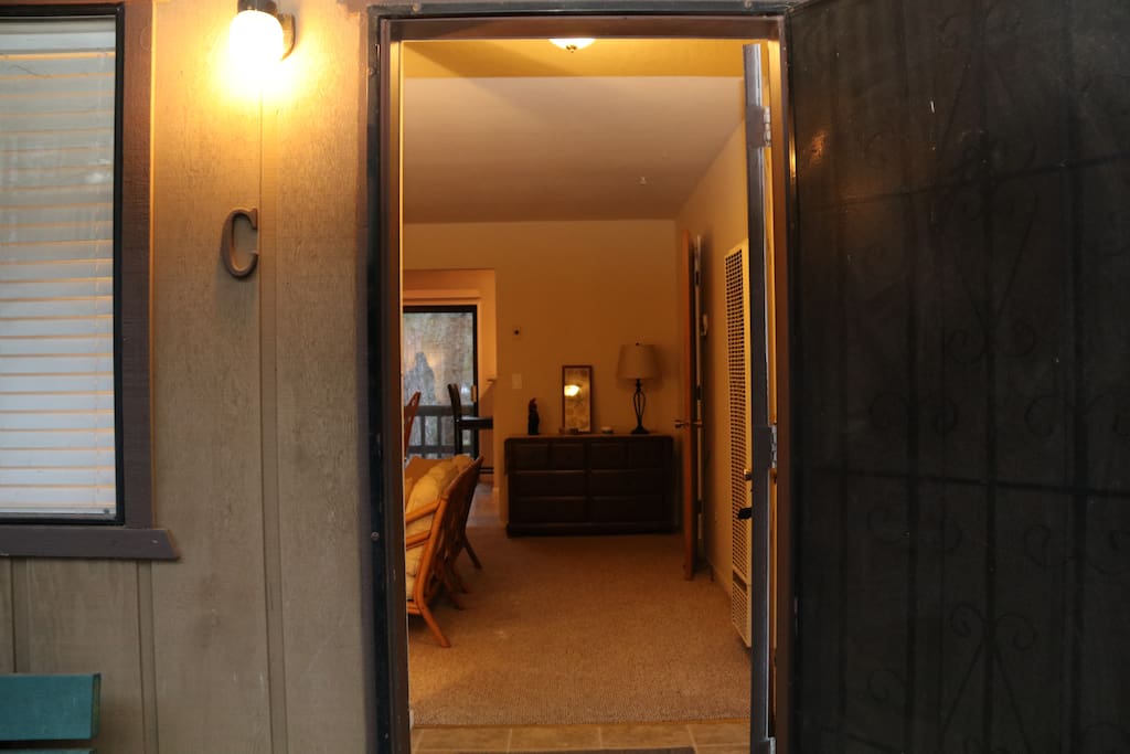 Front entrance