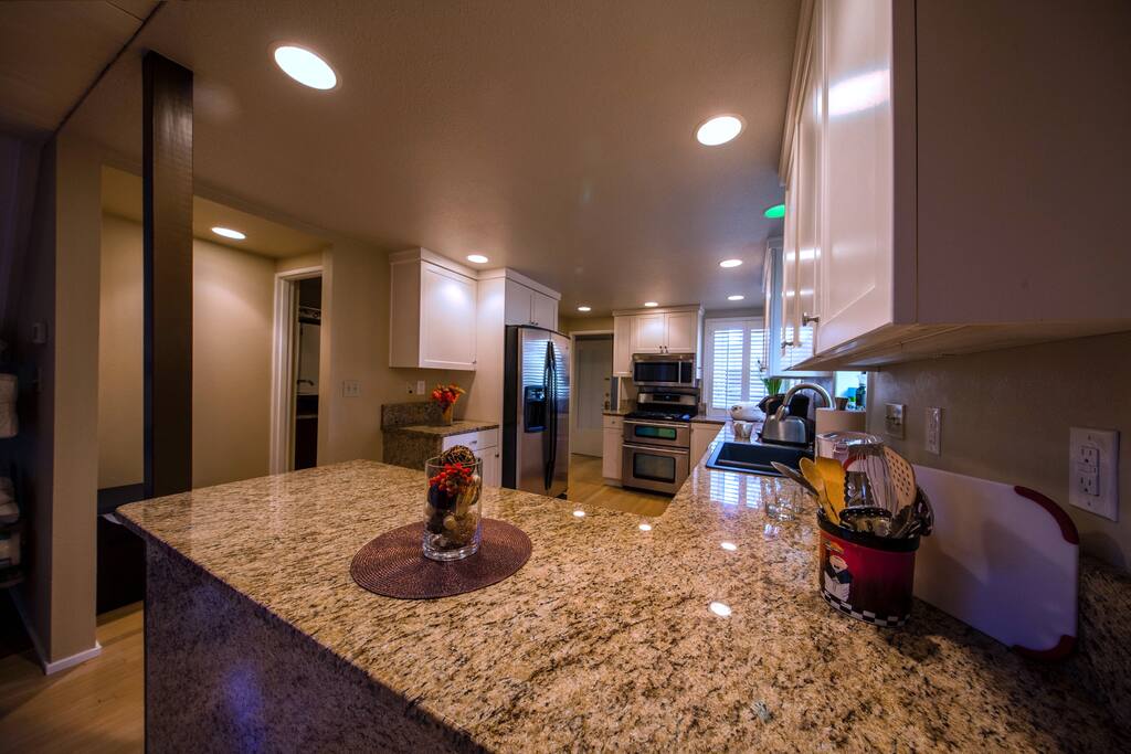 newly renovated kitchen