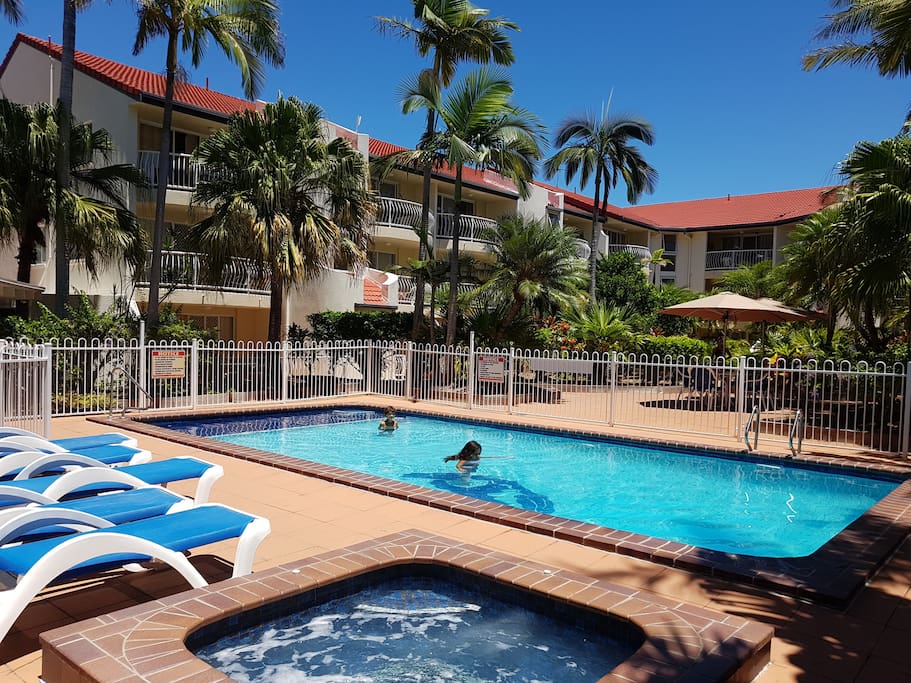Overview of Apartments with Pool and hot tub.