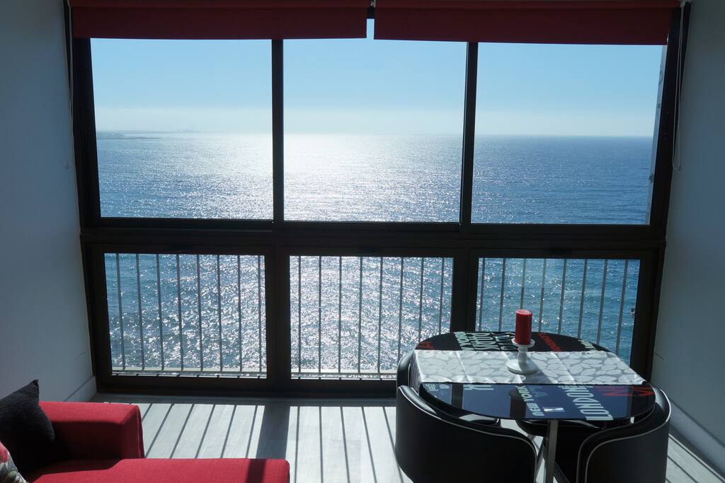 Living room amazing sea view