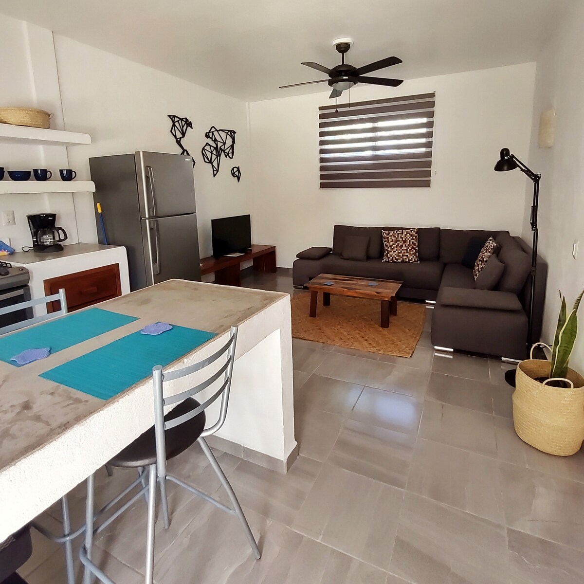 Airbnb con mejor rendimiento: Clean and comfortable 500 meters from the sea. B2 en Mahahual