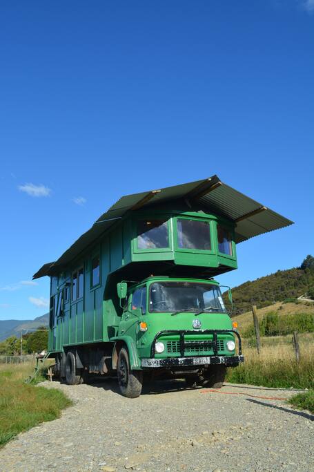 Kermit, the big green sweet housetruck home!