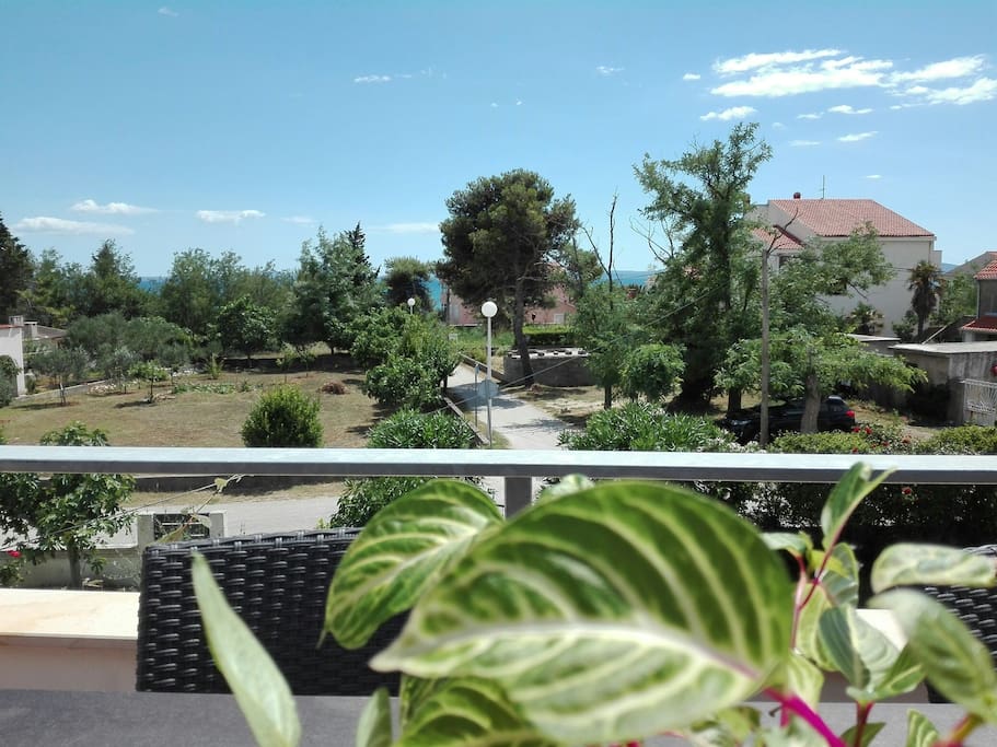 Top floor sea view apartment in garden house - Privlaka의 아파트에서 살아보기, Zadarska županija, 크로아티아 - 웹