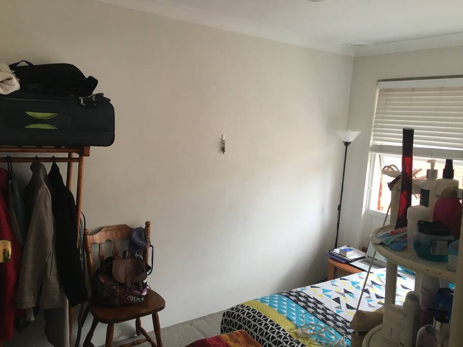 The room is fully furnished.