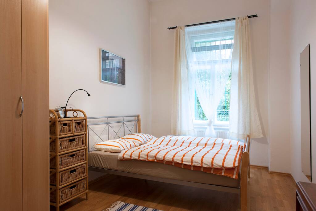 Clean and comfortable bedroom