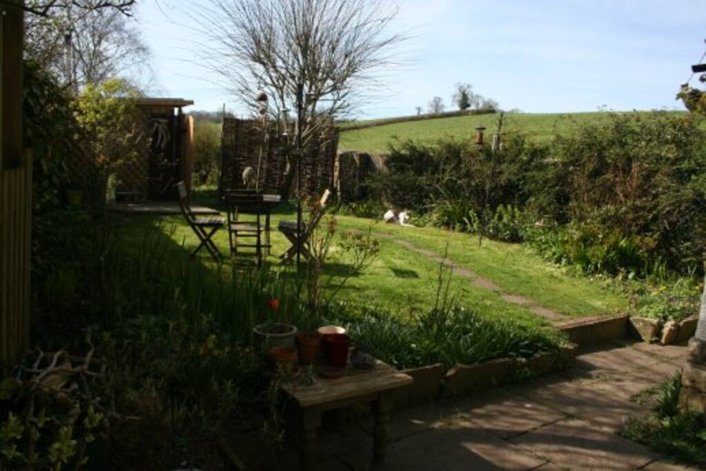 Glorious views from garden