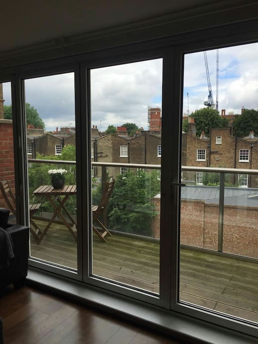 Balcony from the living room!