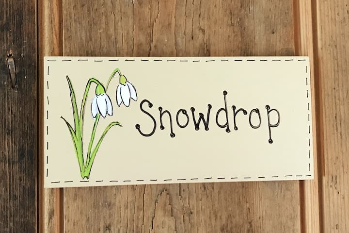 Podkrovná spálňa „Snowdrop“