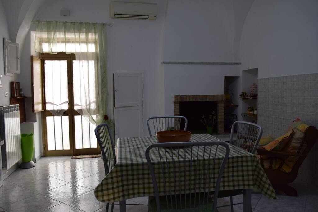 The apartment entrance
