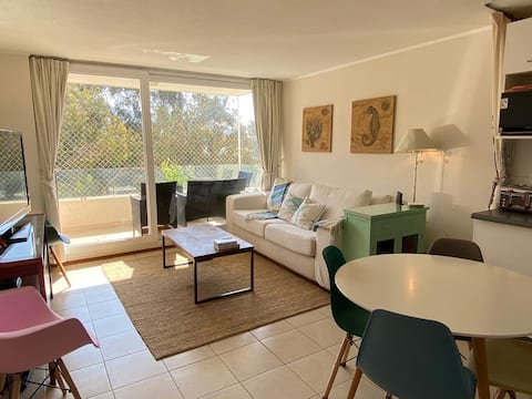 Top performing Airbnb: Charming apartment in Papudo Laguna in Papudo