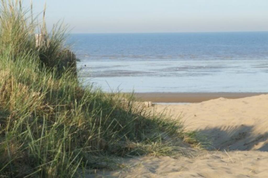 Straight on to the Beach