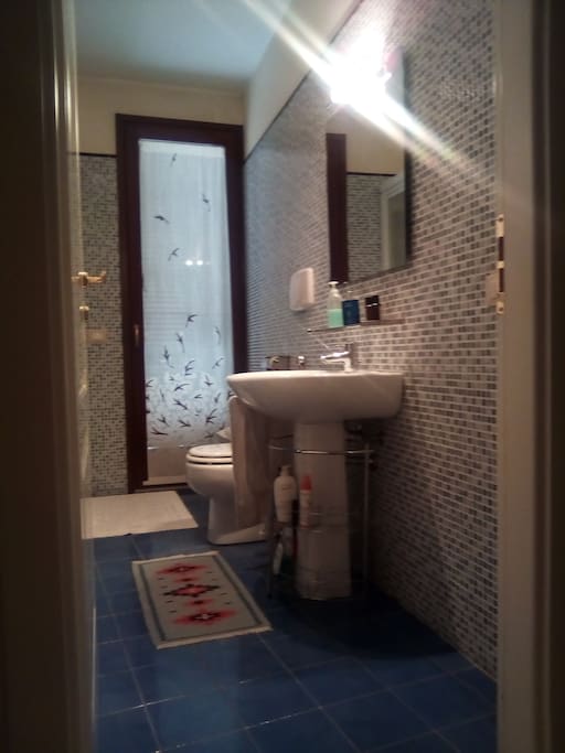 bagno privato con doccia