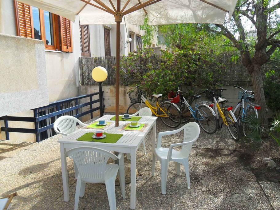 veranda esterna privata