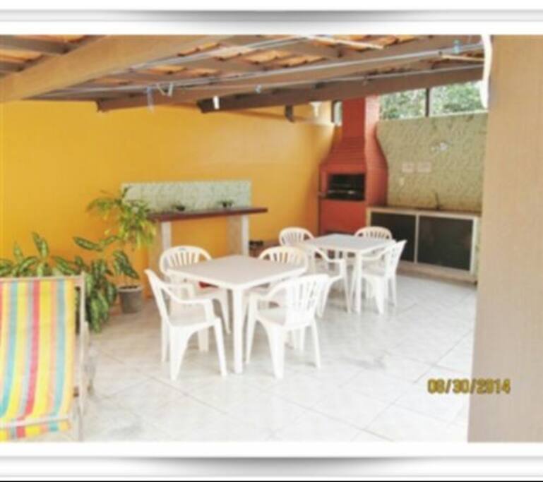 Churrasqueira do condomínio