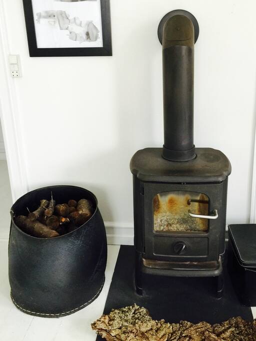 An evening by the fireplace?