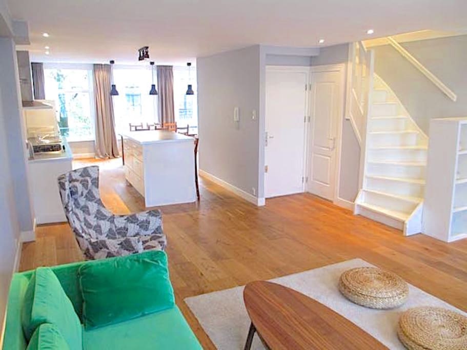 Spacious and bright living room