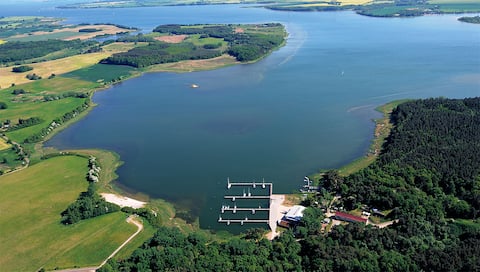 Natural paradise with water access on Rügen