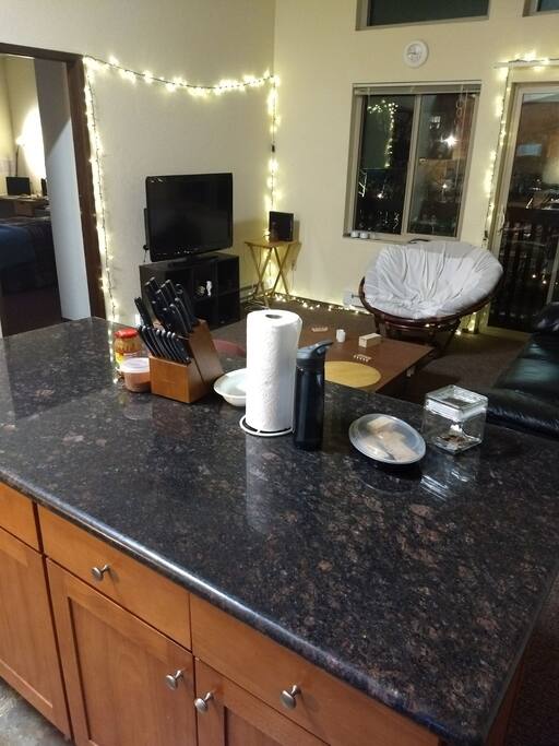 Kitchen and Living