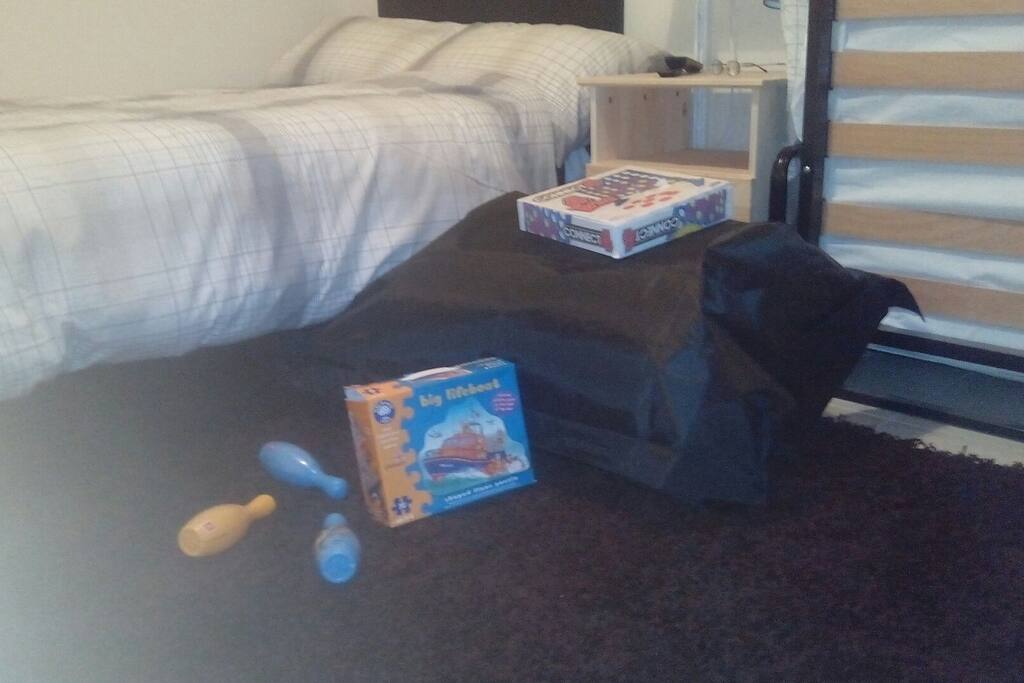 Playroom and double bed down many combinations