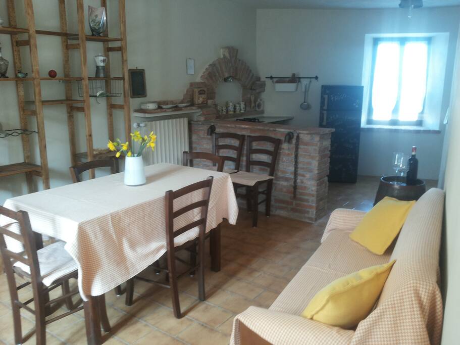 Soggiorno e cucina