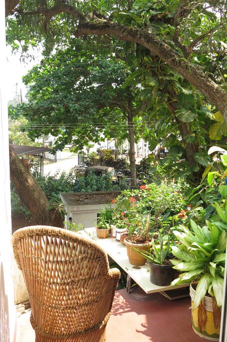 A private balcony to relax and unwind