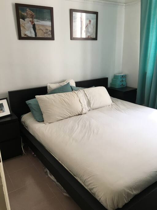 Master Bedroom- King Sized Bed.
