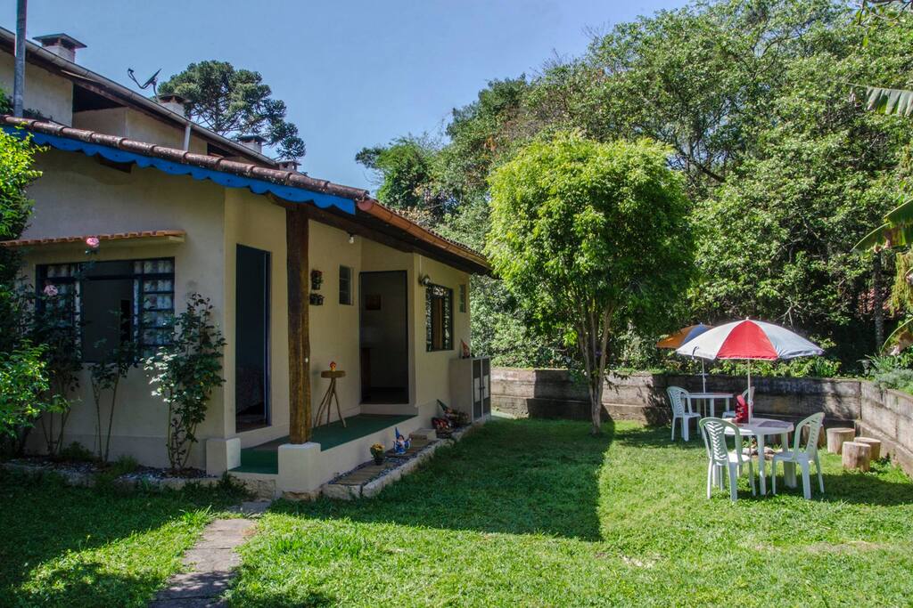 Vista das suites