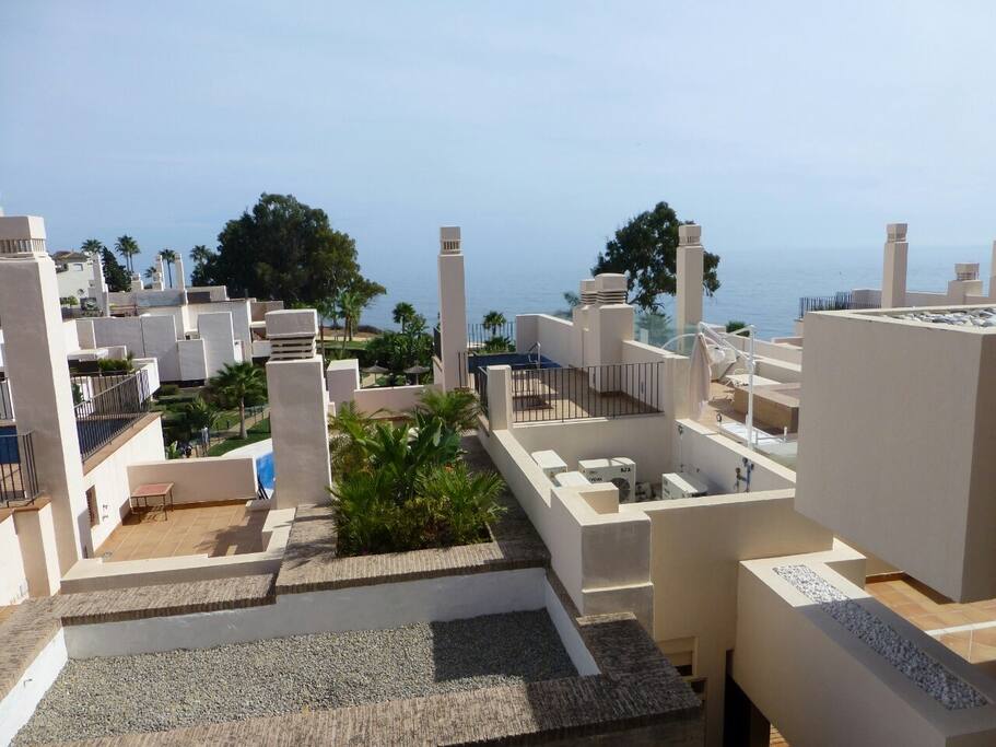 Sea view from terrace