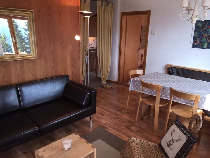 Chalet Alpenstern. Parterre Wohnung - Riederalp