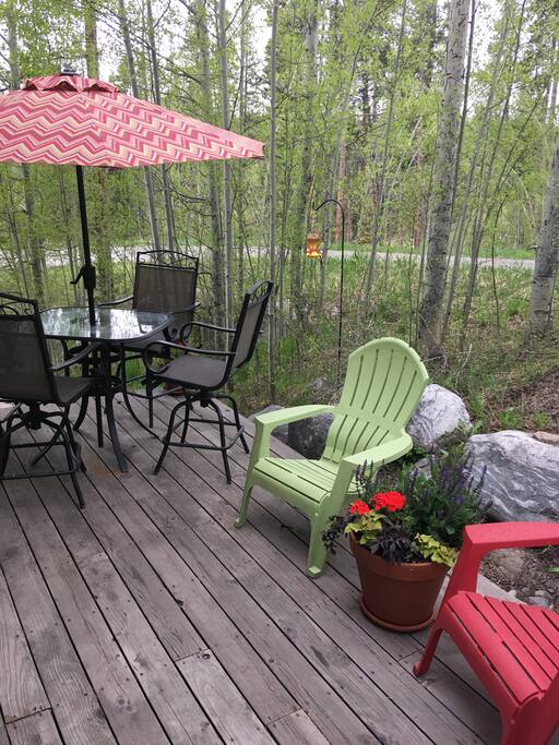 Deck with Grill