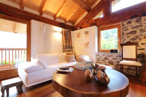 Chalet in the Dolomites