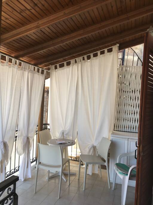 Rear balcony