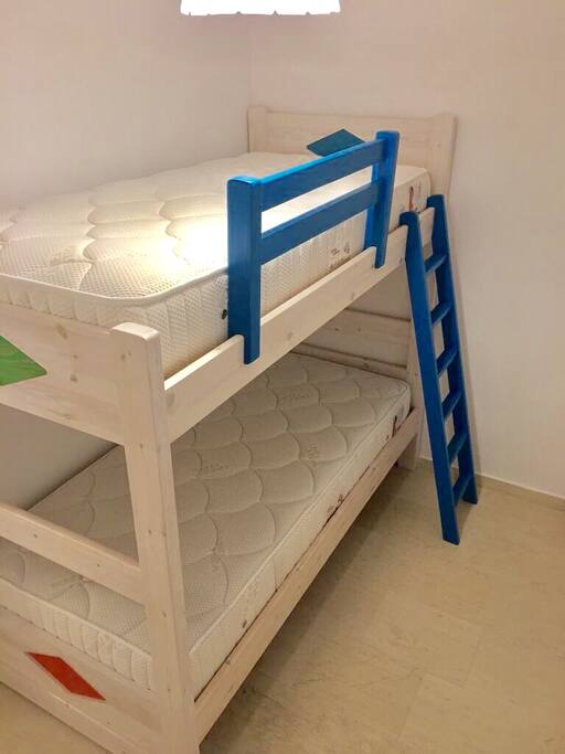 Bunked bed. Room number 2