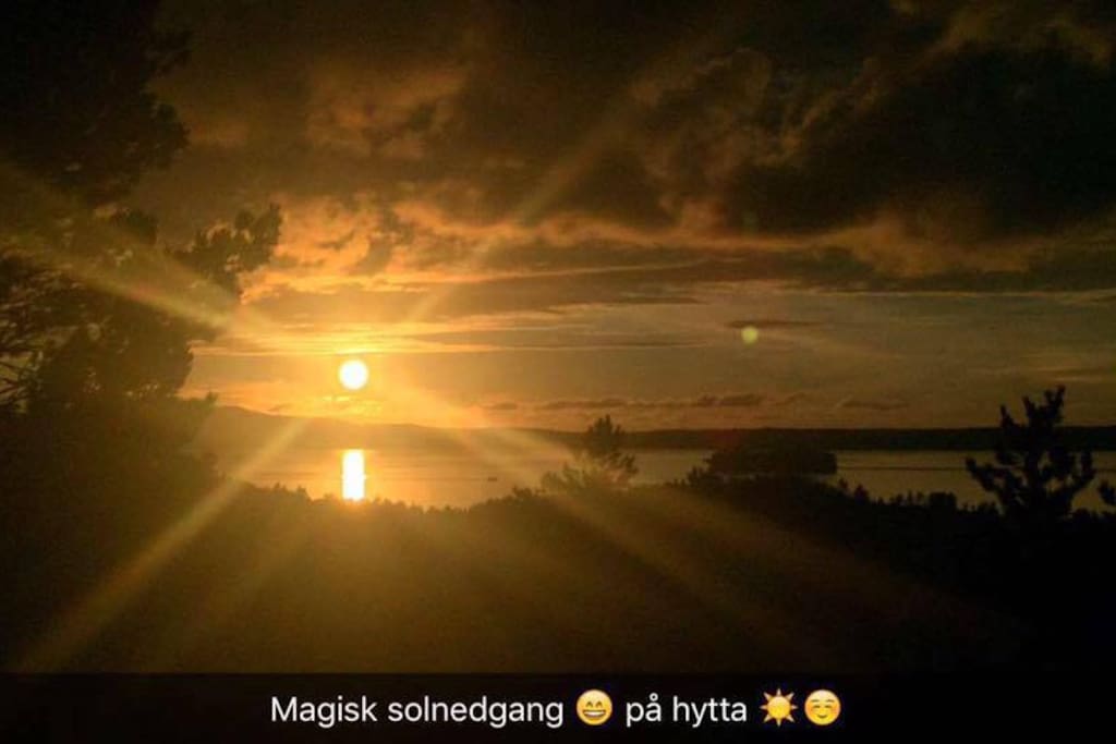 Sunset. No filters, just pure nature!