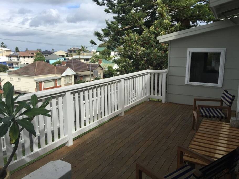 Front balcony