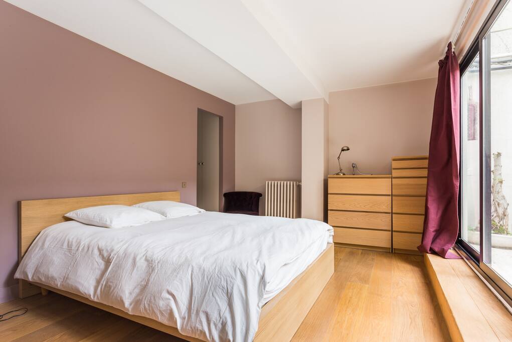 Chambre avec terrasse - bedroom with terrasse