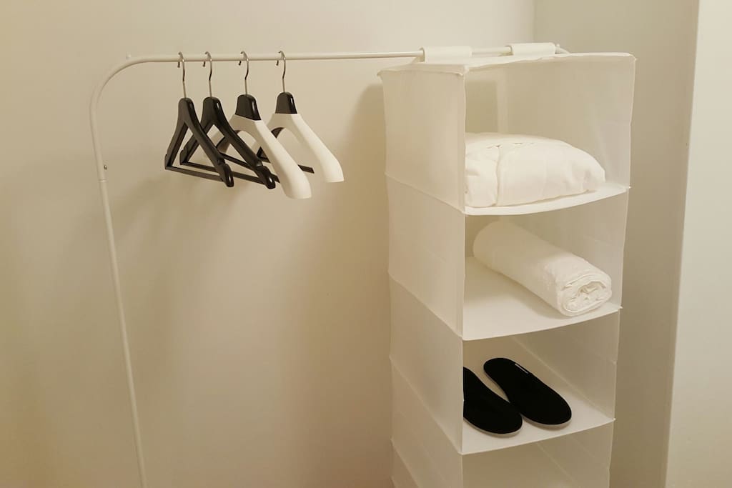 Professionally washed bathrobe, towels and slippers are provided for your convenience.
