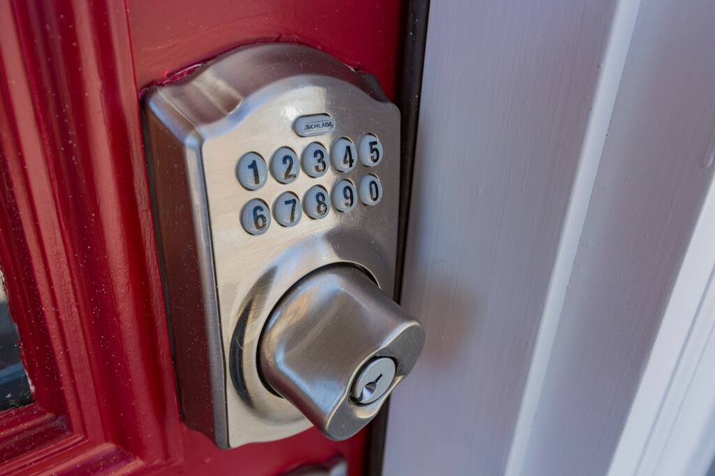 Keyless entry insures you're never locked out of your space.
