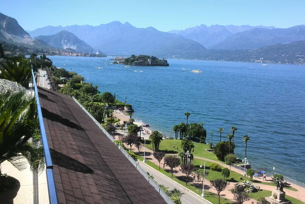 Vista Isole Borromee da Stresa