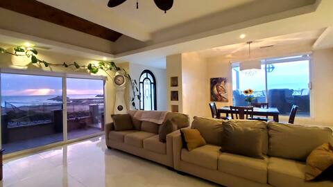 Gorgeous oceanfront home unique location.