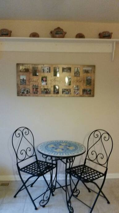 MOSAIC table in shared kitchen