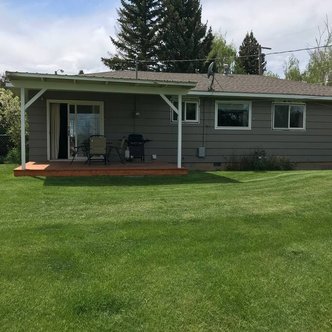 Covered patio