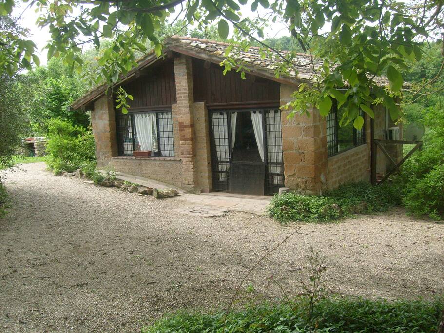 la casa del fringuelletto, creata per gli innamorati.......