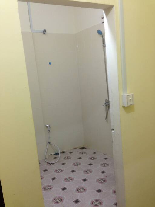 Separate toilet and shower room for privacy